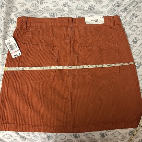 (NWT) High Rise Corduroy Skirt - Size 10 (Ginger Biscuit) - Picture 6 of 7